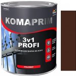 Dulux KOMAPRIM PROFI 3v1/2,5L RAL 8011 středně hnědá – Zboží Mobilmania