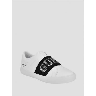 Guess sneakersy Mesha bílé – Zboží Mobilmania
