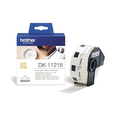 Brother DK-11218, 24mm x 90mm, papírové štítky, 400 etiket, bílé – Hledejceny.cz