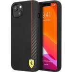 Pouzdro Ferrari iPhone 13 mini On Track Carbon Stripe černé – Sleviste.cz