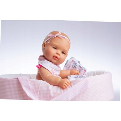 Berjuan Realistické miminko holčička Kája v přenosné tašce