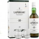 Laphroaig 10y 40% 0,7 l (dárkové balení 2 sklenice)