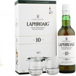 Laphroaig 10y 40% 0,7 l (dárkové balení 2 sklenice) – Zbozi.Blesk.cz