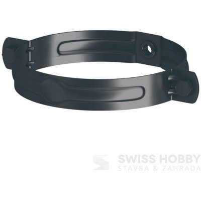 Covernit Lakovaná objímka svodu 80 mm RAL 8017 hnědá – Sleviste.cz