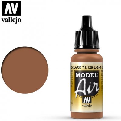 Vallejo Model Air: Light Rust 17ml airbrush barva na modely – Zboží Mobilmania