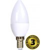 Žárovka Solight LED žárovka, svíčka, 6W, E14, 6000K, 450lm Studená bílá