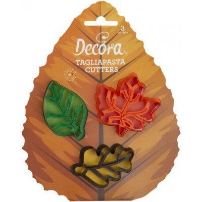 Decora VYKRAJOVÁTKA SADA - LISTY 3ks – Hledejceny.cz