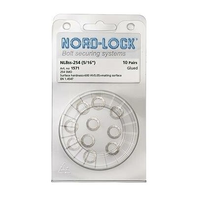 NORD-LOCK klínové pojistné podložky NL8ss nerez A4, blistr SB-10 – Hledejceny.cz