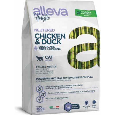 Alleva Holistic Cat Neutered Chicken & Duck 0,4 kg – Zboží Mobilmania