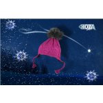 Hoza čepice s copánky HC005 vínová – Hledejceny.cz