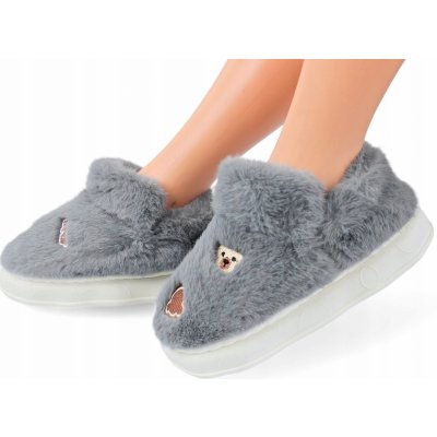 Dětské Teplé pantofle s kožíškem Útulné Bačkůrky – Sleviste.cz