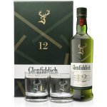 Glenfiddich 12y 40% 0,7 l (dárkové balení 2 sklenice) – Zboží Dáma Glenfiddich 12y 40% 0,7 l (dárkové balení 2 sklenice) – Zboží Dáma