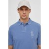 Pánské Tričko Ralph Lauren Polo polo tričko s aplikací 710936508 modrá