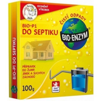 Bio-enzym Bio P3 do potrubí 100 g