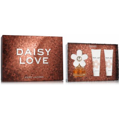 Marc Jacobs Daisy Love EDT 50 ml + sprchový gel 75 ml + tělové mléko 75 ml pro ženy dárková sada – Zboží Mobilmania