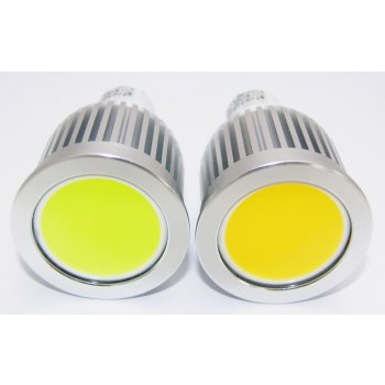 G21 LED žárovka GU10-COB,230V, 7W, 490lm, Teplá bílá , Stmívatelná