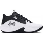 Under Armour Gs Lockdown 7 Basketball Trainers Boys White/Black – Zboží Mobilmania