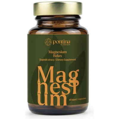Pontina Nutrition Magnesium RELAX 60 kapslí – Hledejceny.cz