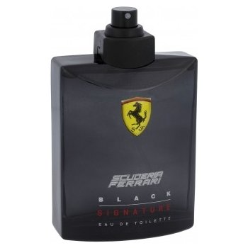 Ferrari Scuderia Ferrari Black Signature toaletní voda pánská 125 ml tester