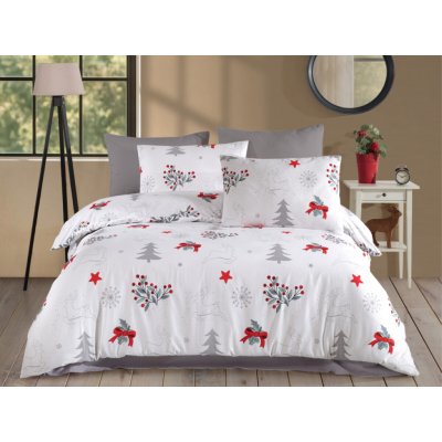 Brotex bavlna s vánočním motivem na polštář Klaudie 40 x 40 cm – Sleviste.cz