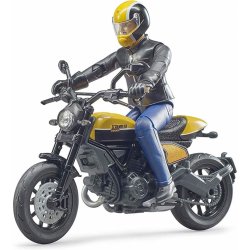 Bruder 63053 Ducati Scrambler s řidičem