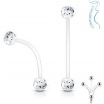 Šperky4U pružný těhotenský piercing do pupíku WP0021-C – Zbozi.Blesk.cz