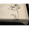 Ubrusy Textilomanie Béžový lněný ubrus SEASONS 140x195 cm