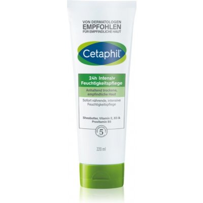 Cetaphil Moisturizers intenzivní hydratační krém pro suchou a citlivou pokožku (Hypoallergenic) 220 ml – Sleviste.cz