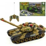 TEDDIES Tank RC T-80 plast 25cm s dobíjecím packem USB+adaptér na baterie 2 druhy 2,4 GHz v krabici – Zboží Mobilmania