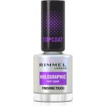 Rimmel Holographic vrchní lak na nehty se třpytkami 12 ml – Zboží Dáma