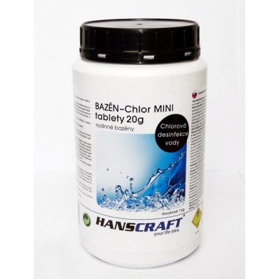 HANSCRAFT Chlor MINI tablety 1 kg – Hledejceny.cz