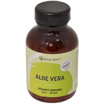 Kingray Organické Aloe Vera 120 kapslí x 450 mg