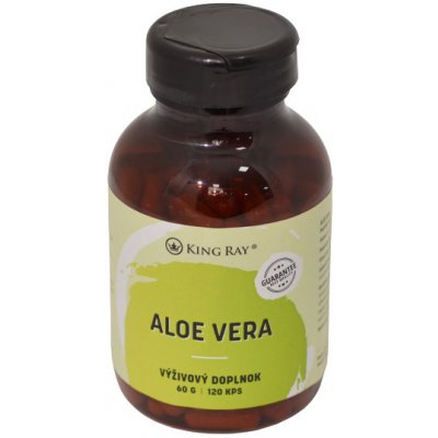 Kingray Organické Aloe Vera 120 kapslí x 450 mg