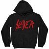 Pánská mikina s potiskem Slayer Unisex Pullover Hoodie: Distressed Logo