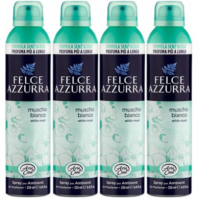Felce Azzurra osvěžovač vzduchu ve spreji, Muschio Bianco, 250 ml – HobbyKompas.cz