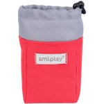 Amiplay Pamlskovník pro psy RUMBA červená 8 x 6 x 10 cm – Hledejceny.cz