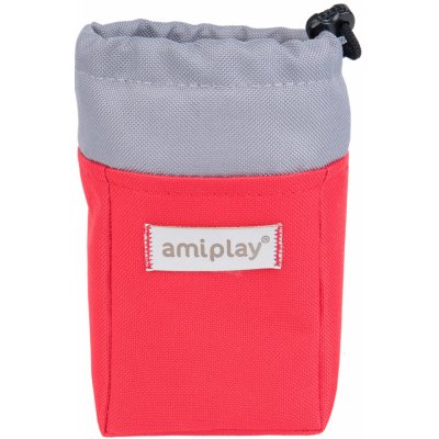 Amiplay Pamlskovník pro psy RUMBA červená 8 x 6 x 10 cm – Hledejceny.cz