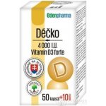EDENPharma Déčko 4000 IU 60 kapslí – Hledejceny.cz