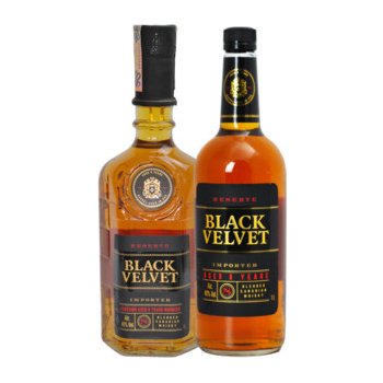 Black Velvet Reserve 8y 40% 1 l (holá láhev)