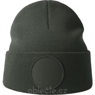 Atlantis Headwear Čepice Wind-S Circular Patch pletená dark grey Šedá tmavá – Hledejceny.cz