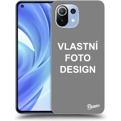 Pouzdro Picasee silikonové Xiaomi Mi 11 Lite - Vlastní design/motiv černé – Zbozi.Blesk.cz