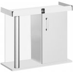 Diversa stolek Comfort 80 x 35 x 67 cm rovný bílá – Zboží Dáma