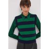 Dámský svetr a pulovr United Colors of Benetton Vlněná vesta 122NE107K.1U3 zelená