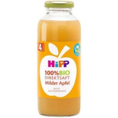 Hipp Šťáva jablečná 100% Bio 330 ml – Sleviste.cz