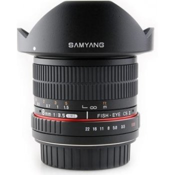 Samyang 8mm f/3.5 Fisheye AE CSII Nikon F-mount