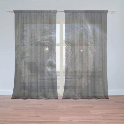 Záclony Gorila: 2 ks - 150x250 cm - Sablio – Hledejceny.cz