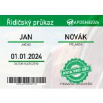 KidVolt Řidičský průkaz na míru autaprodeti.cz – Zboží Dáma