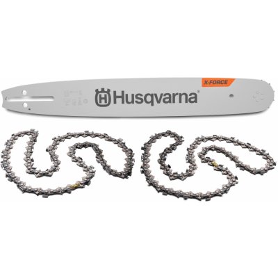 Husqvarna Sada lišty a 2 řetězů HSQ C33 HZ X-CUT .325'' 1,3mm 64čl. 5478988-64 – Zboží Mobilmania