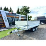 DEBON Sklápěcí přívěs PW 3.6®, 360x180x70, 2x bočnice 35+35 cm – Zboží Mobilmania