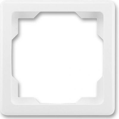 ABB Rámeček jednonásobný, jasně bílá, Swing 3901G-A00010 B1 3901G-A00010 B1 – Sleviste.cz